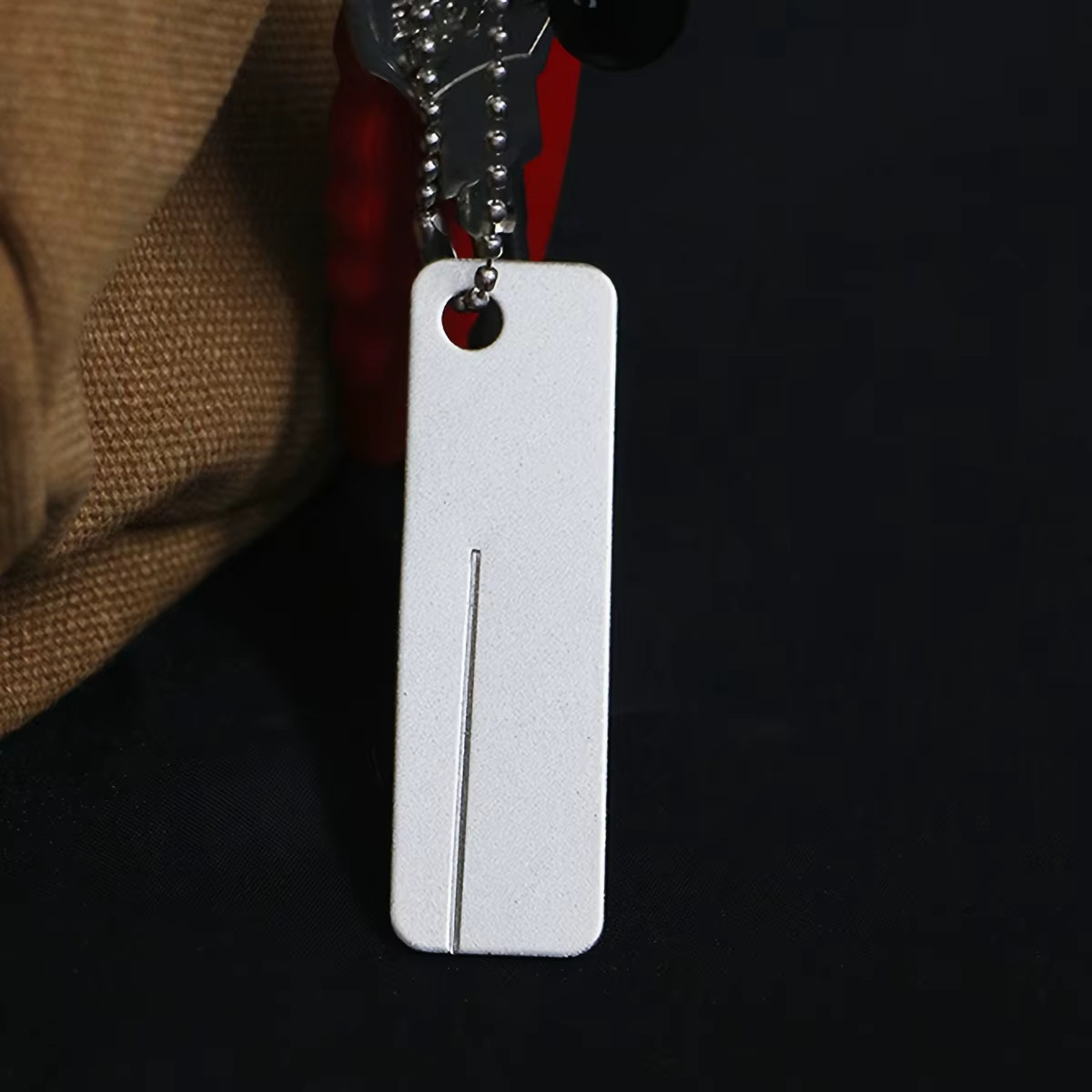 Knife Sharpener Diamond Pocket Tools Mini Keychain Outdoor Camping Sharpener Out