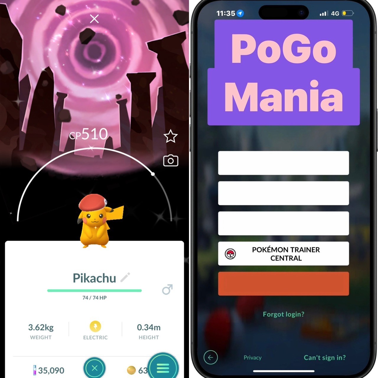 Shiny Pikachu with Lucas's Hat (Male)✨Pearl Version Special BG✨mini PTC 20k✨