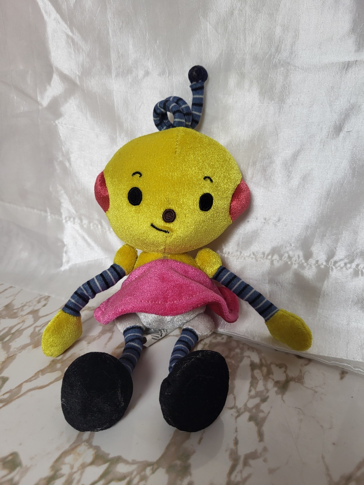 ​Vintage Disney Store Rolie Polie Olie Zowie Plush 7" Nelvana Bean Bag Toy 90s