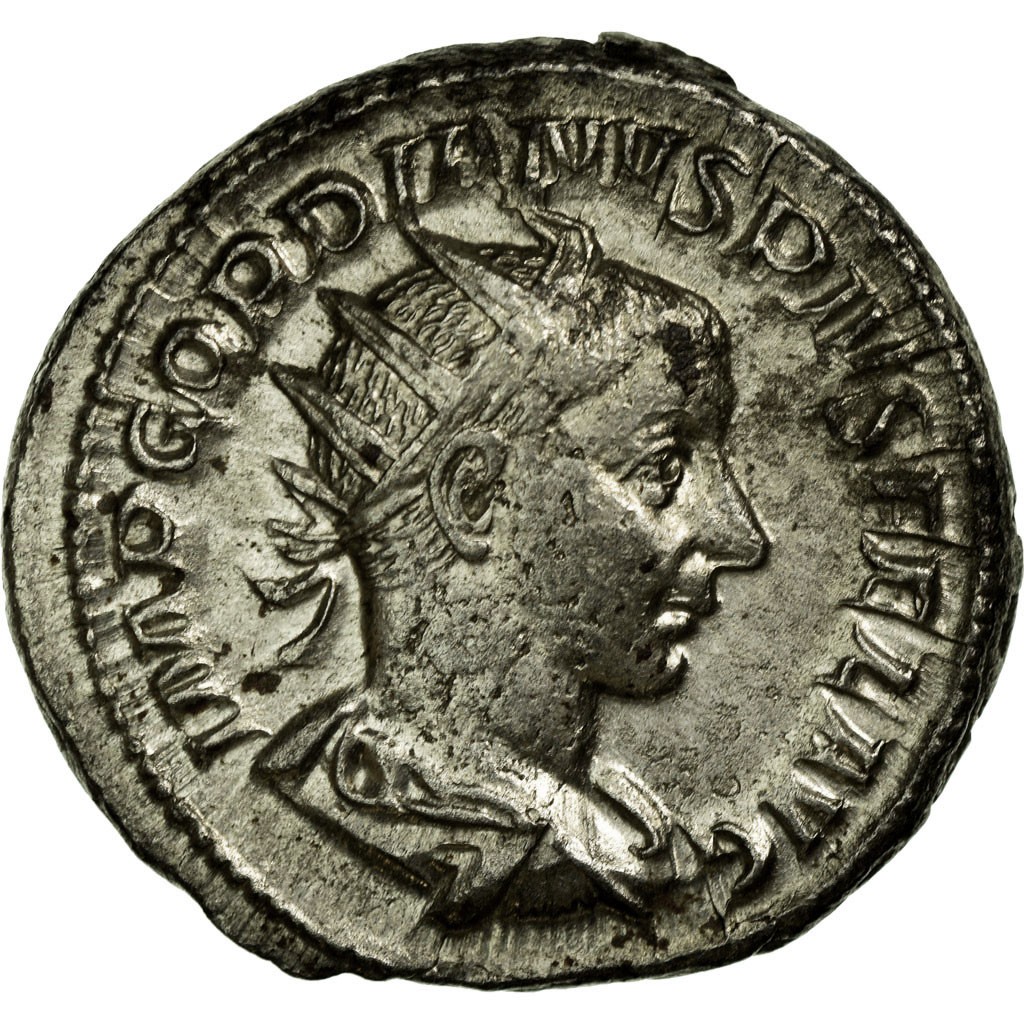 [#60152] Gordian III, Antoninianus, Billon, AU(55-58), Cohen:242