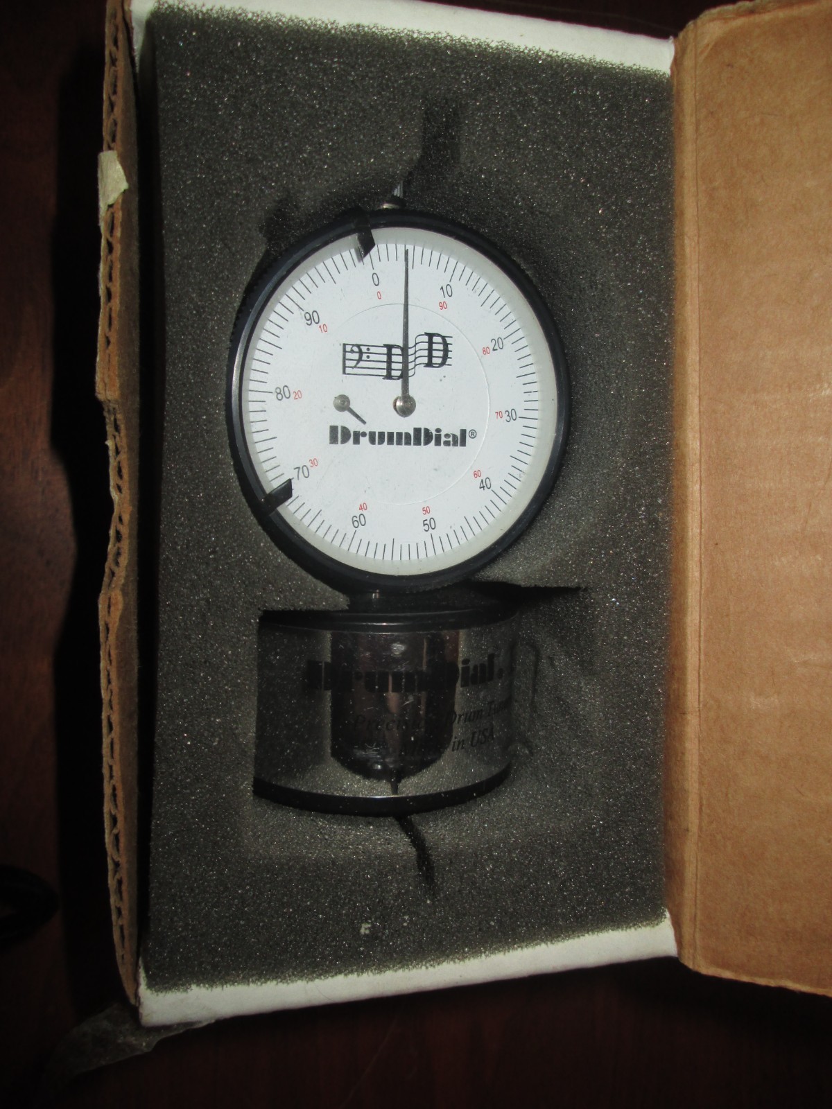 DrumDial Precision Drum Tuner Gauge – Made in USA – Original Box