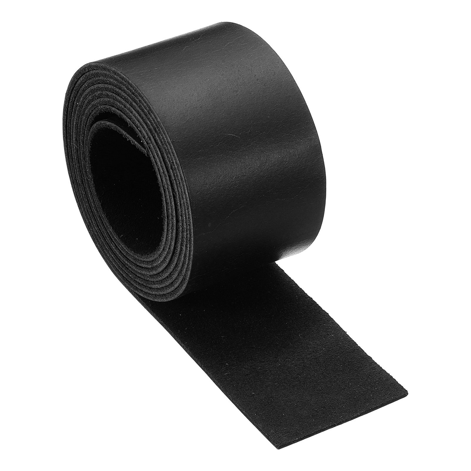 Full Grain Leather Strap, 1.6 Inches Wide x 51 Inches Long, Black