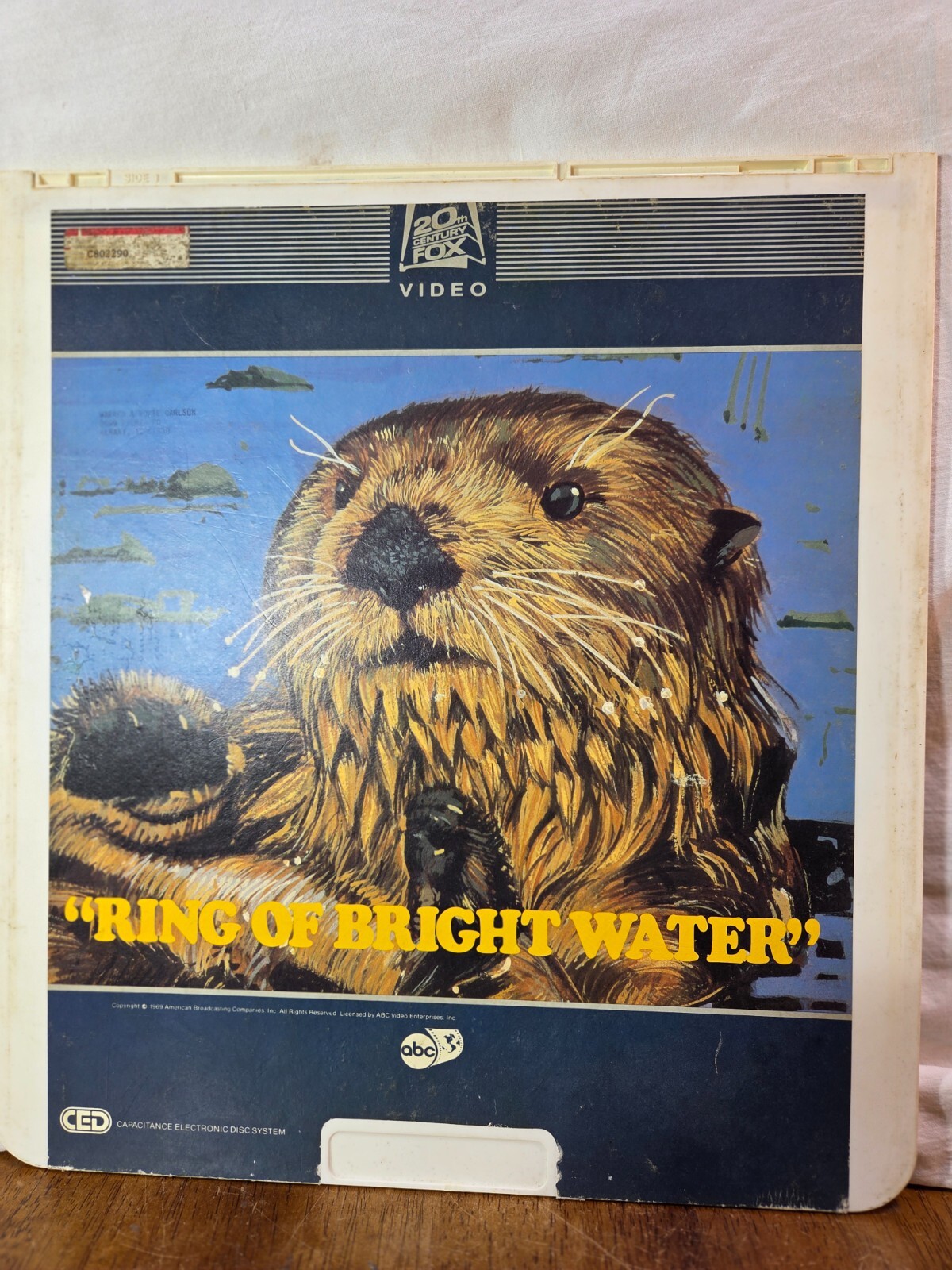 Ring of Bright Water CED SelectaVision Videodisc