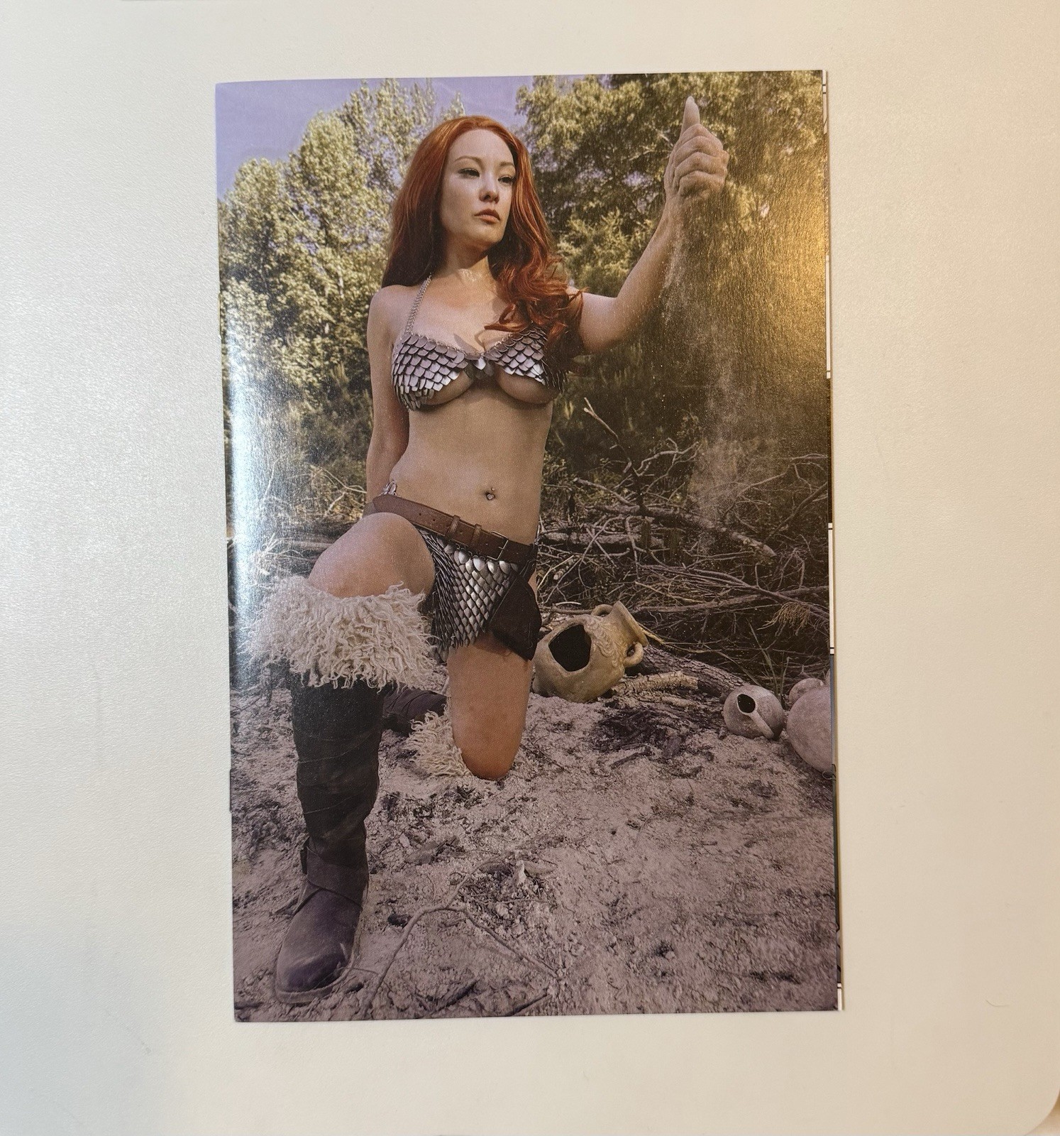 Sonja Reborn #4 Cover F 1:10 Cosplay Virgin Variant Dynamite NM/Mint