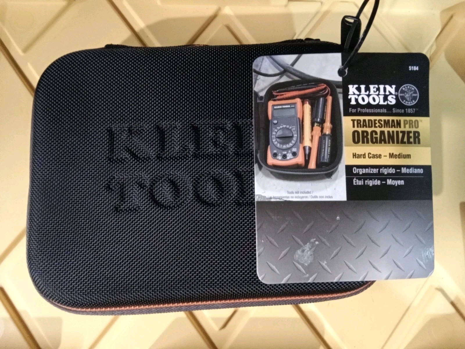 NEW KLEIN TOOLS TRADESMAN PRO ORGANIZER HARD CASE MEDIUM 5184
