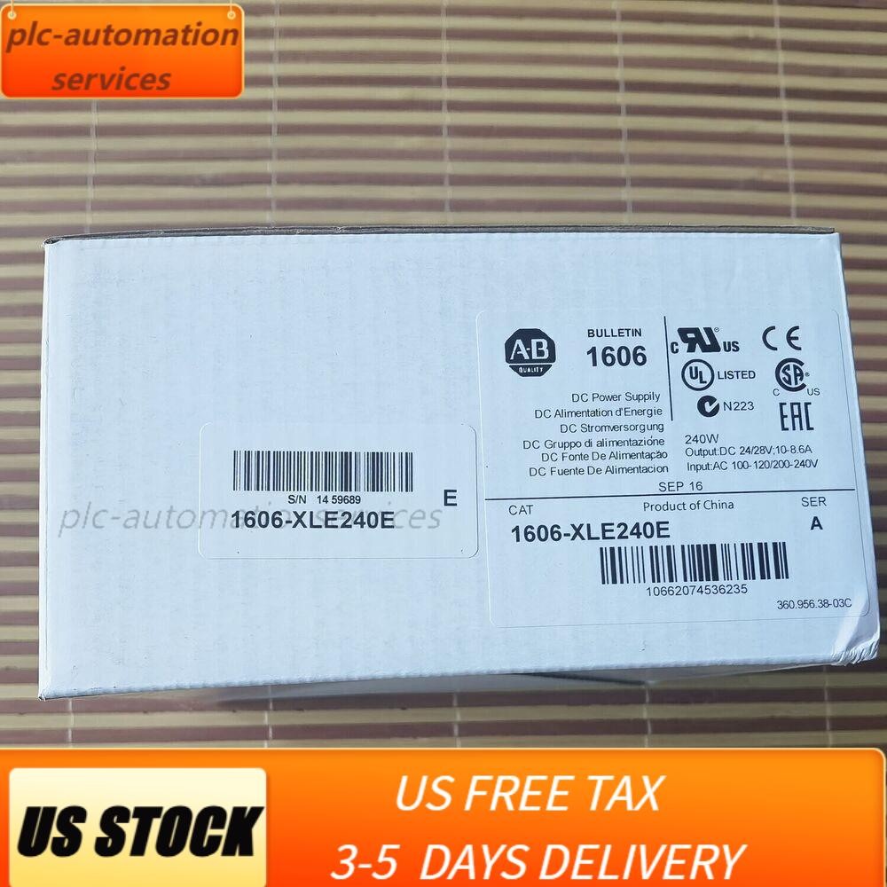 NEW Allen-Bradley 1606-XLE240E DC Power Supply AB 1606XLE240E