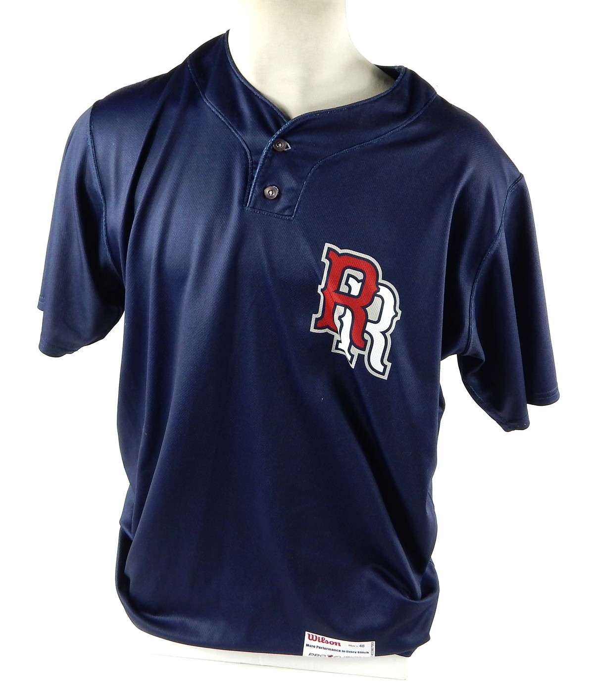 2019-23 Round Rock Express #54 Game Used Navy Jersey 48 DP71141