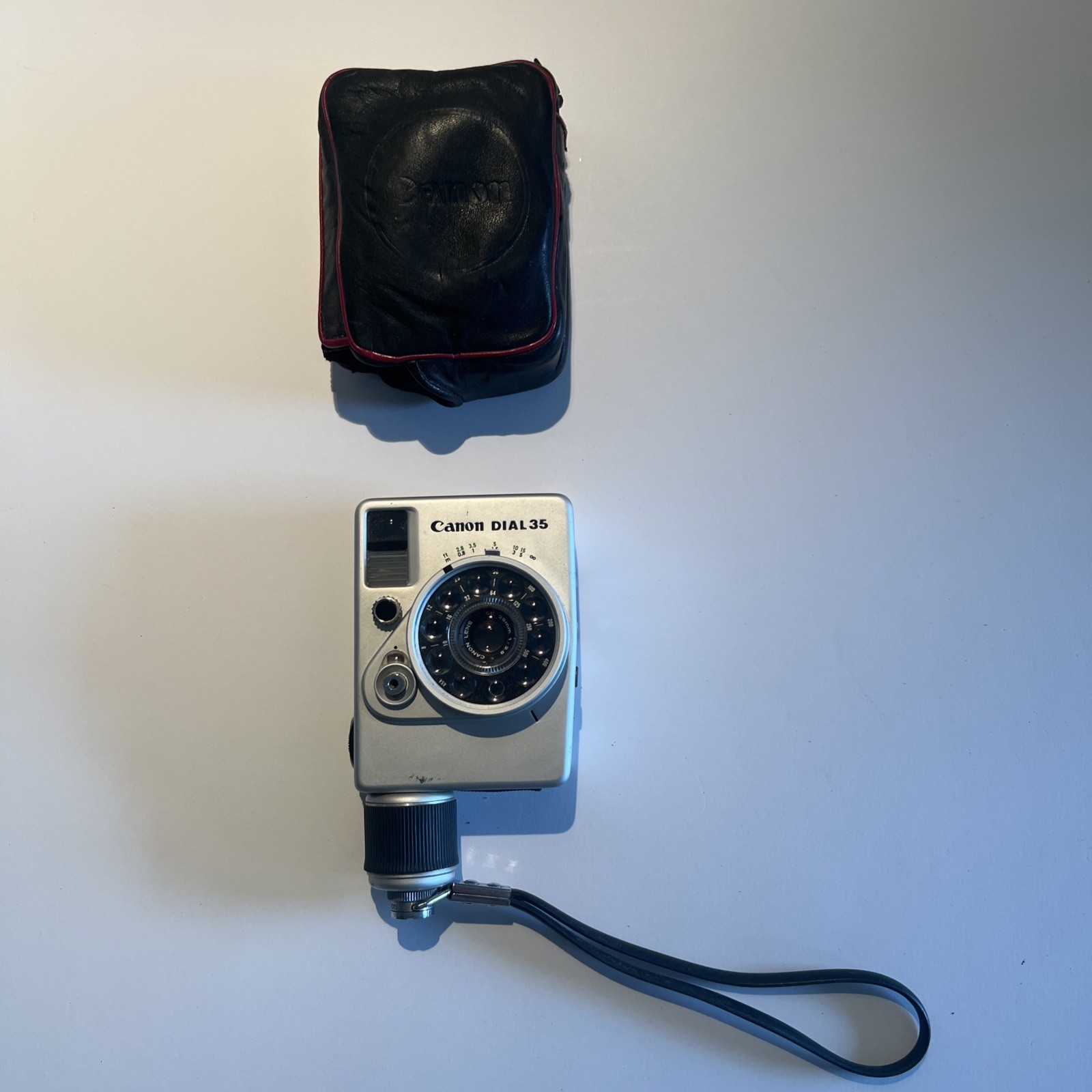 Canon Dial 35 Spring Motor Film Advance 1/2-Frame Camera Untested Clean