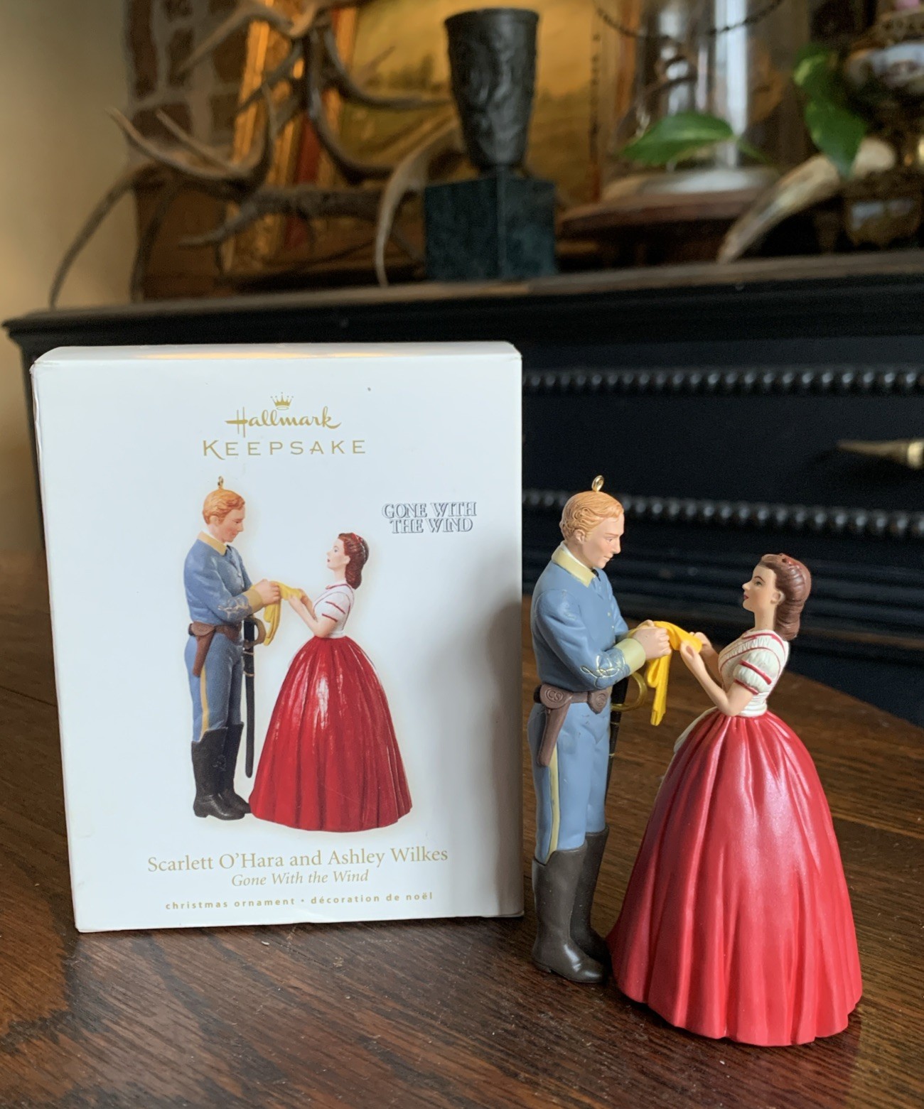Hallmark 2008 Scarlett O'Hara and Ashley Wilkes Gone with the Wind NIB