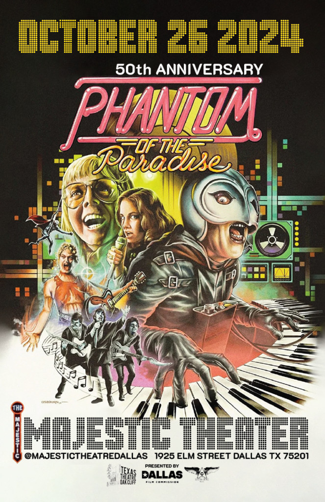 Phantom of the Paradise 50th w/Paul Williams - 3 Tickets Front and Center
