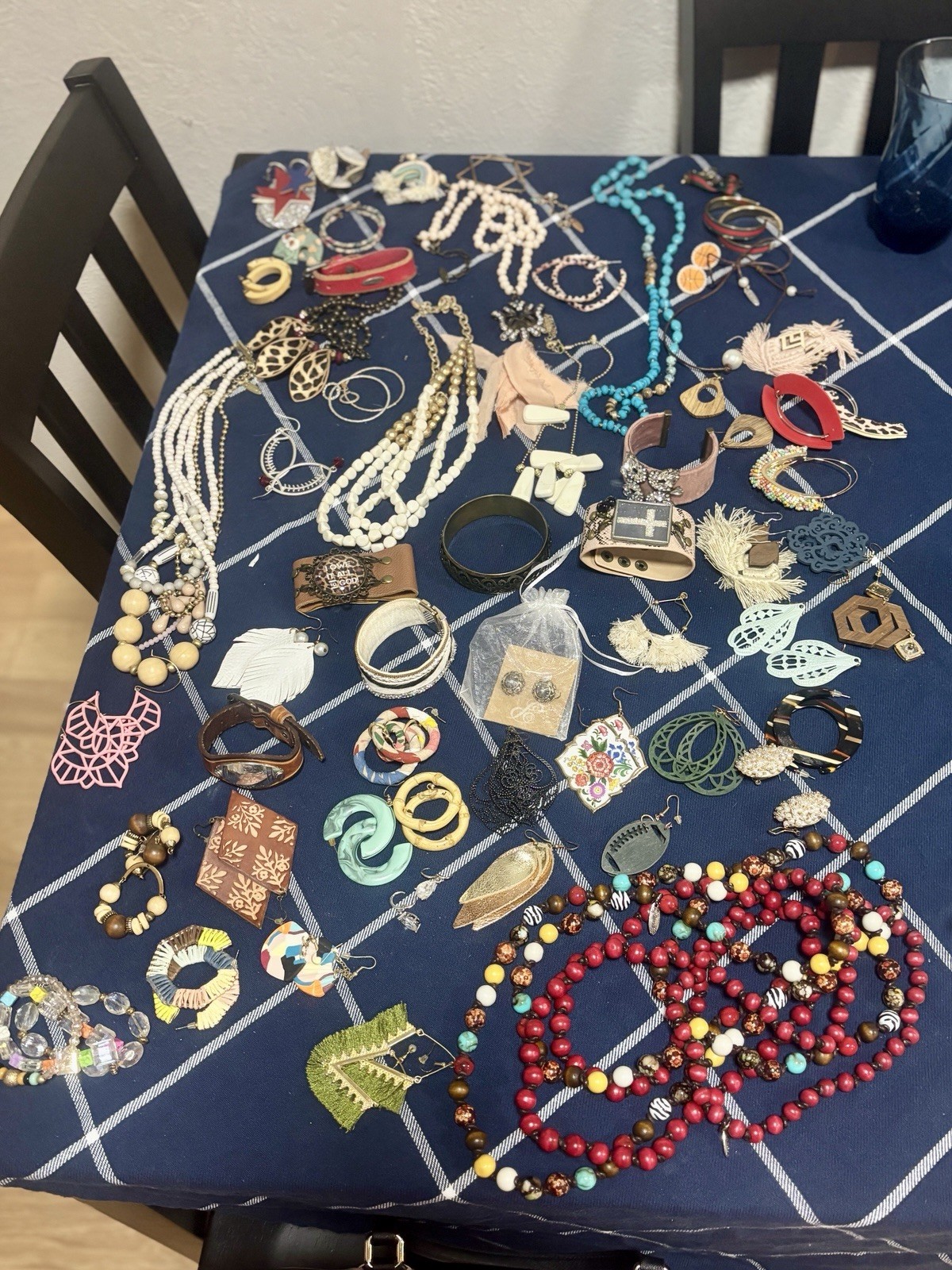 58 Piece Plunder Jewelry Mixed Lot