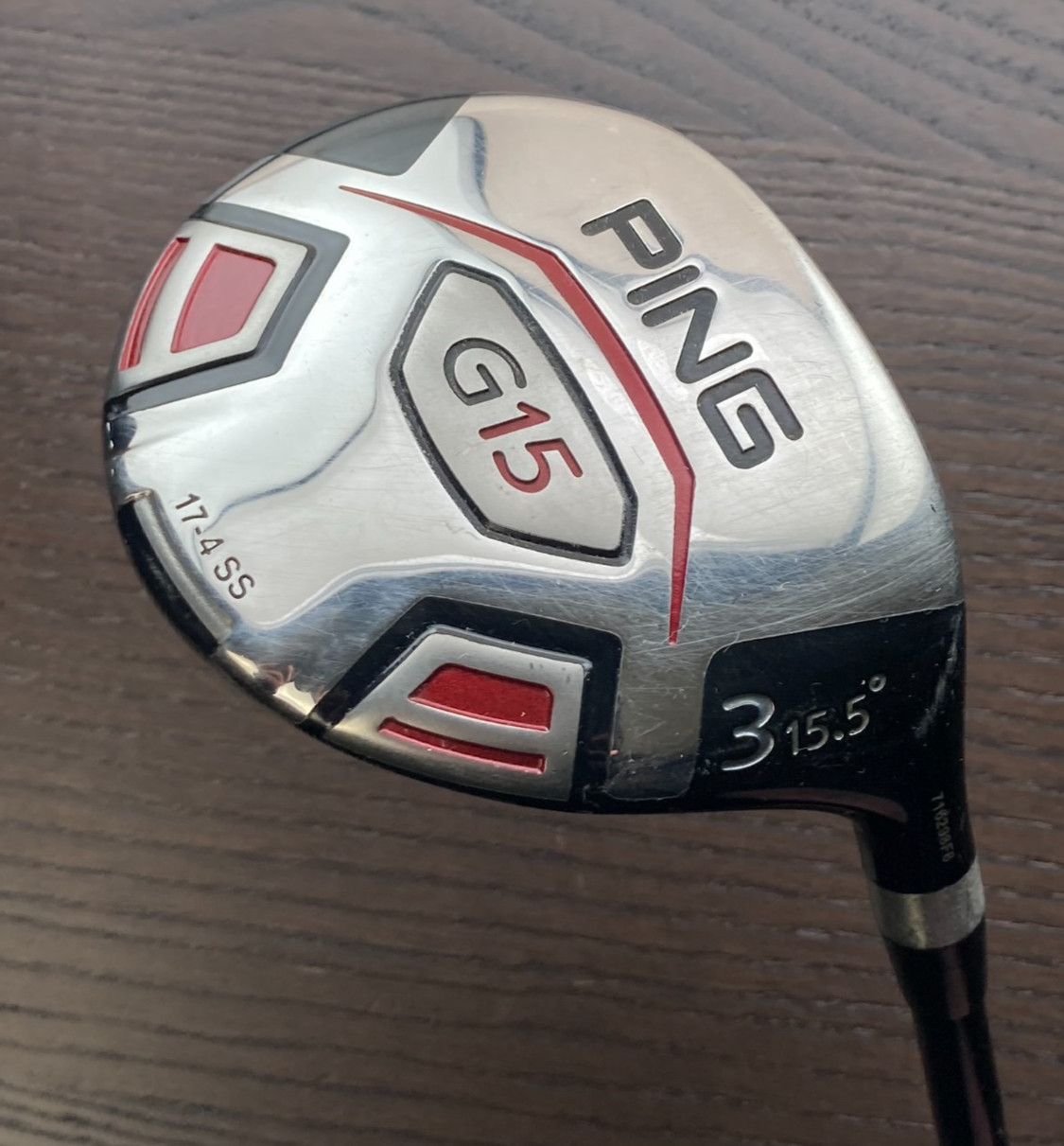 Ping G15 3 Wood - 15.5” 17-4 SS Right handed - Stiff Flex Graphite TFC 149 42.5"
