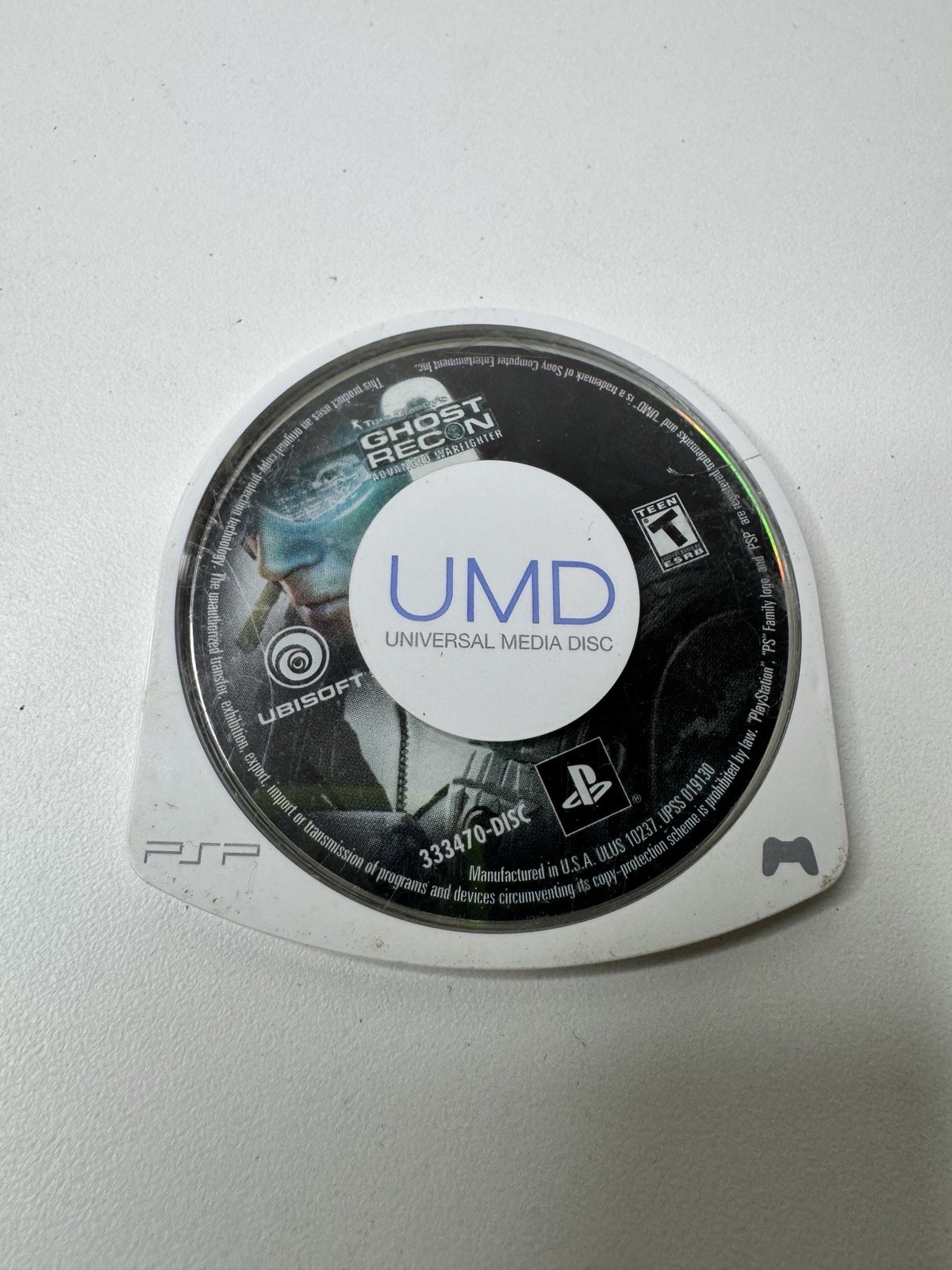 Tom Clancy’s Ghost Recon Advanced Warfighter PSP UMD Disc Only
