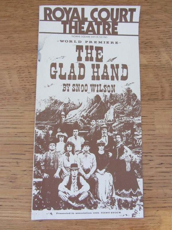 ANTONY SHER JULIE WALTERS 1978 The Glad Hand ROYAL COURT