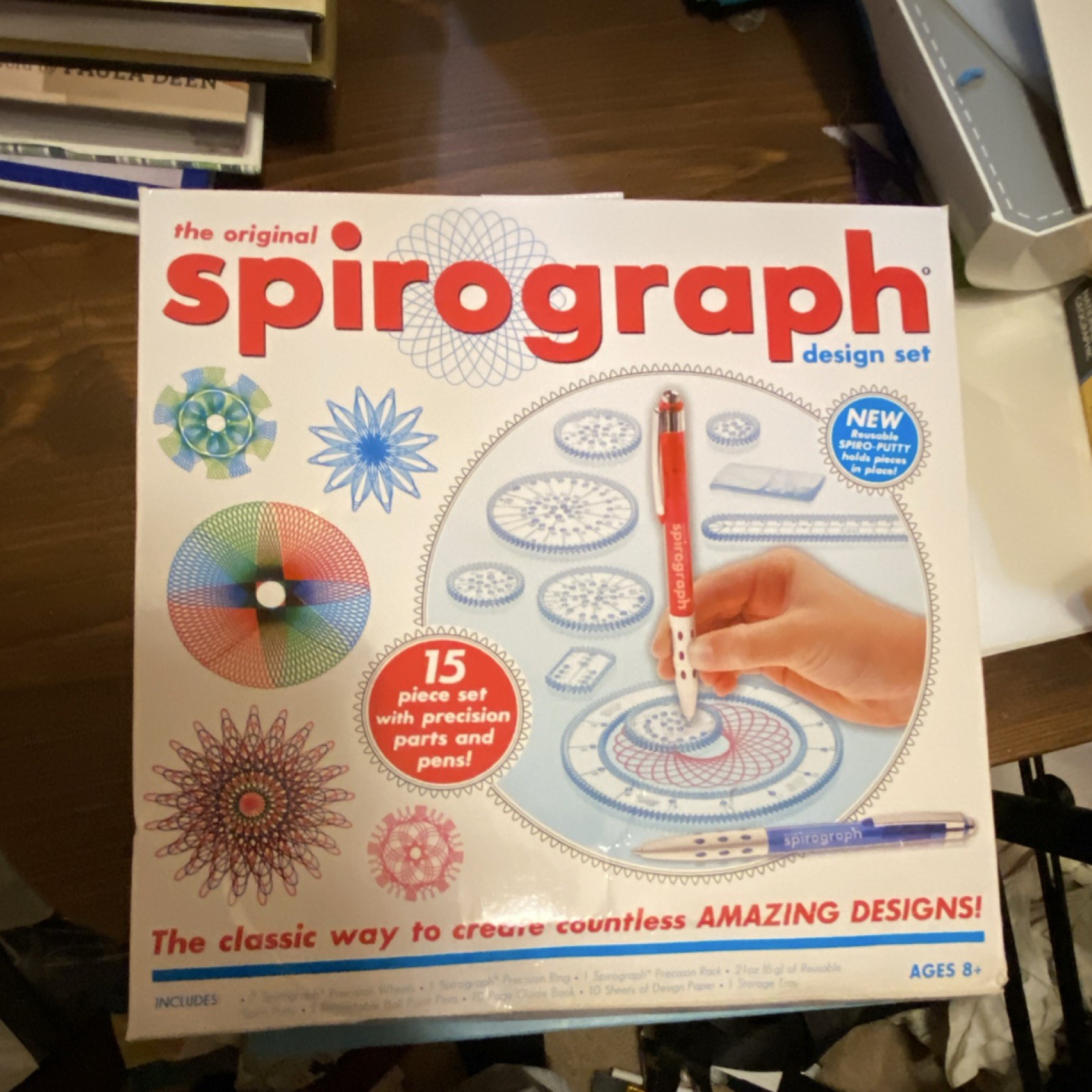 Spirograph Design Set 15 Piece Ages 8+ Precision Parts for 8-11 & 12-16 Years