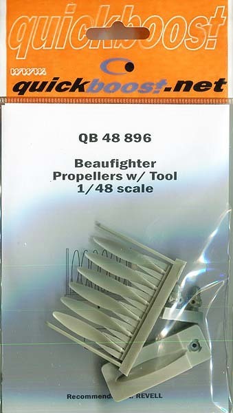 Quick Boost 48896 1/48 Bristol Beaufighter Propeller with Jig (for Level)