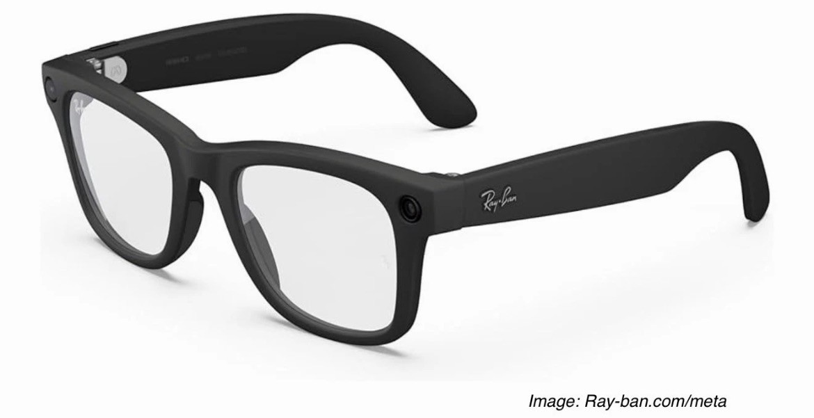 Ray-Ban Meta Wayfarer - Gen 2 - Matte Black Frame - Clear Lenses - NEW