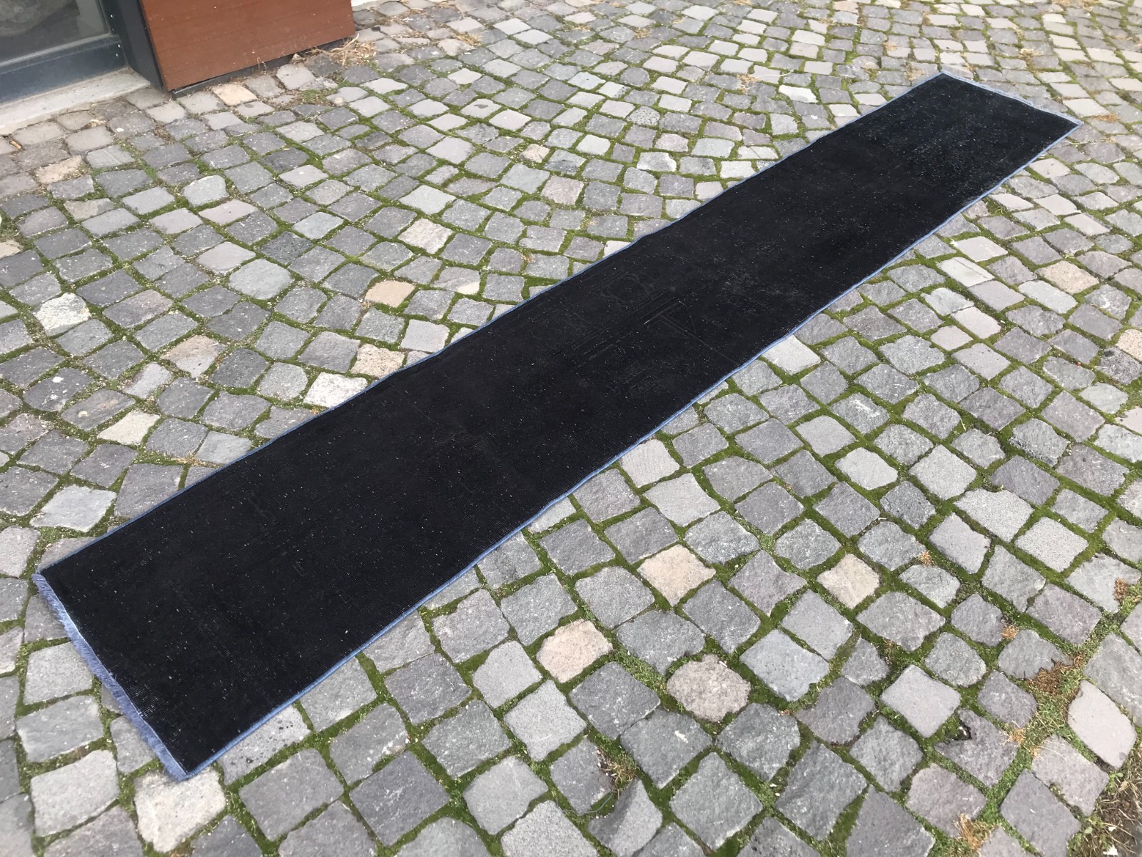 Turkish Vintage Rug Handmade Wool Rug Bohemian Runner Rug Home Rug 1,5 x 9,7 ft