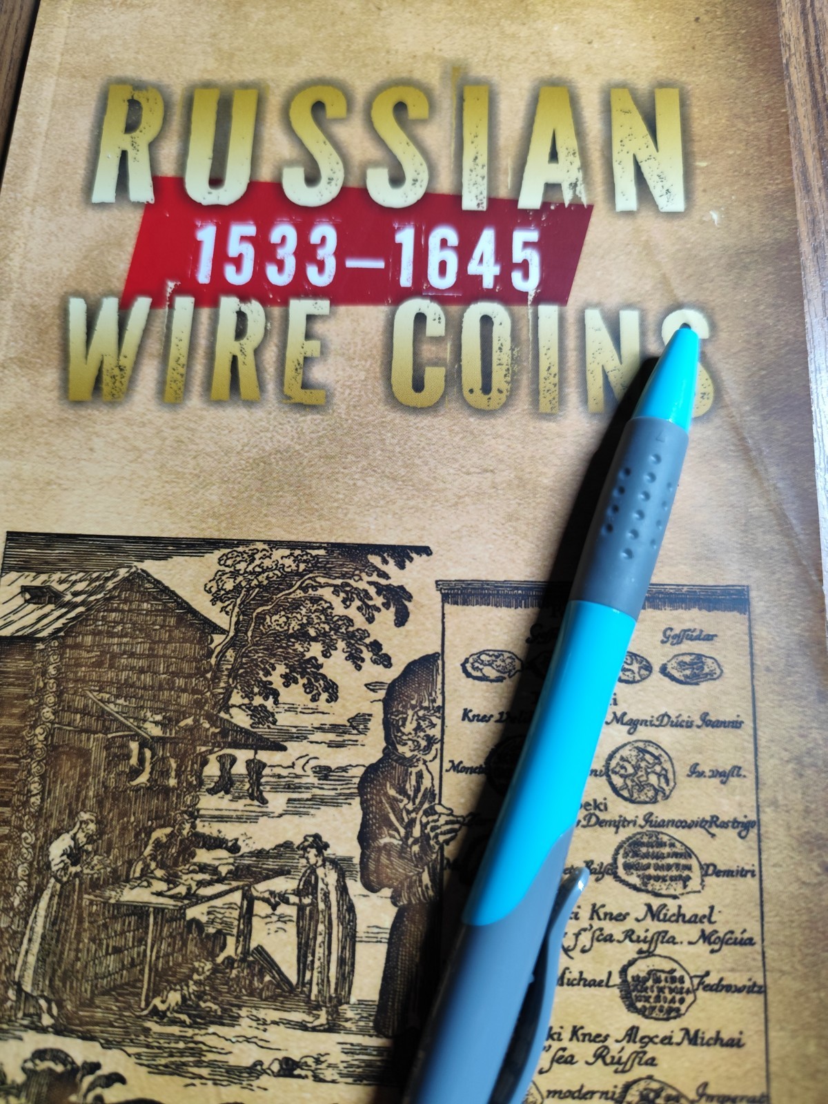 Russian Wire Coins 1533 - 1645 By Dzmitry Huletzki - RARE - Unfortunately 1 Crease