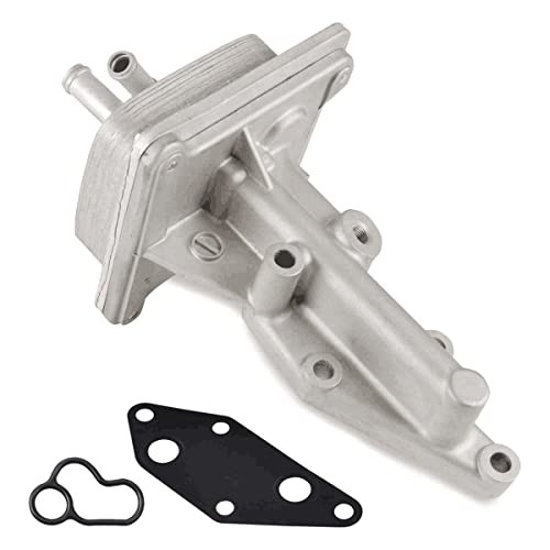  Engine Oil Cooler Kit with Gasket Compatible with 2007-2013 Nissan Altima 