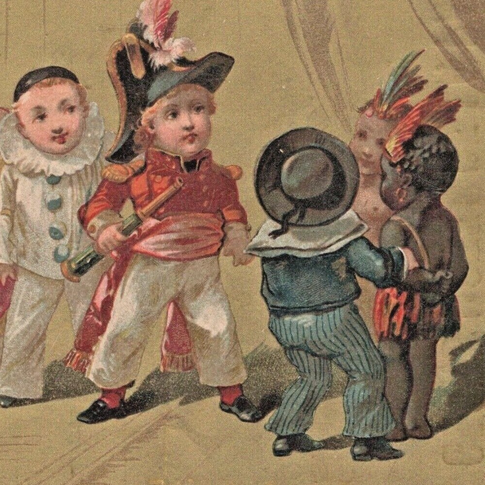 1884 Vasco Da Gama Selika Kids Grand Hotel De La Paix Blankenberghe Belgium Menu