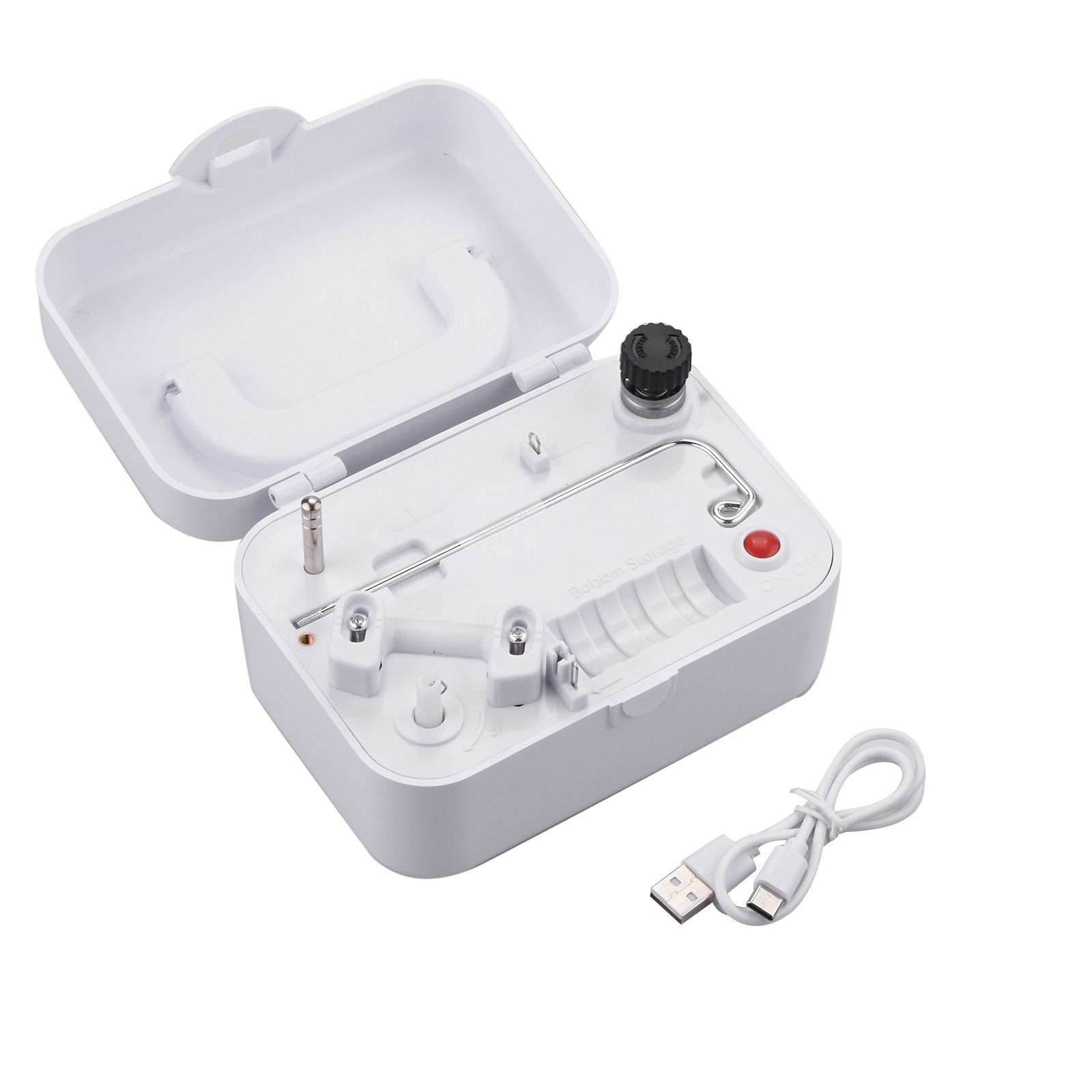 Multifunctional Portable Electrical Bobbin Winder for Sewing Machine Automatic