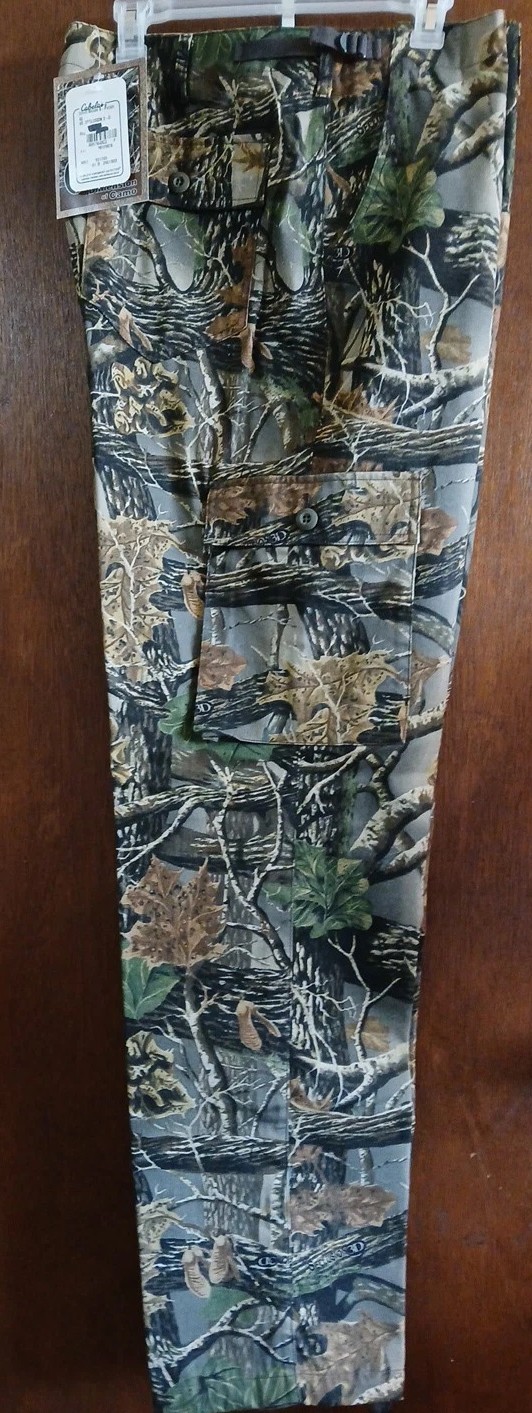 CABELAS Men Camo Pant Seclusion 3D Hunting Fishing Outdoors Size 40TL 6 Pocket