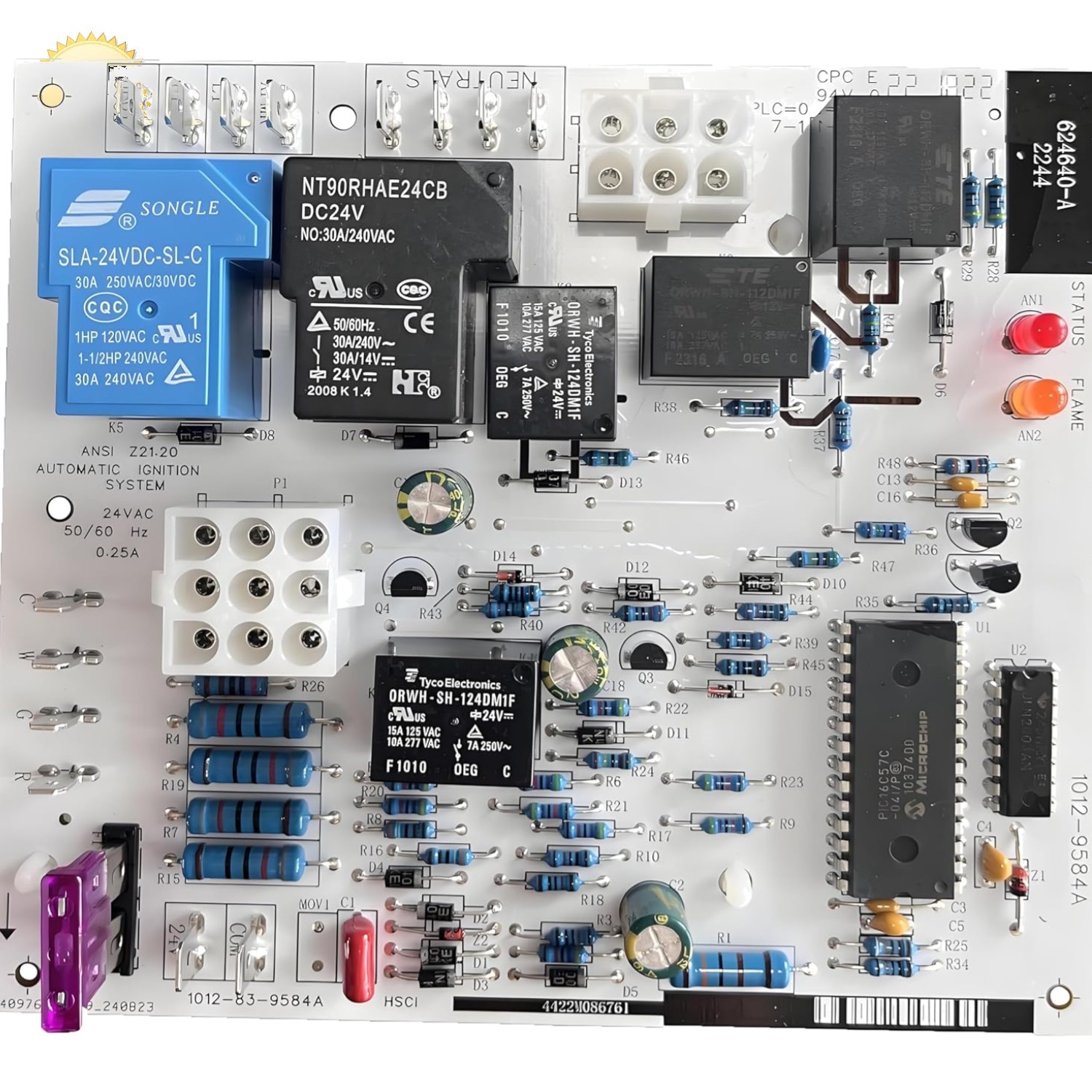 M1 Series Furnace Control Board for Nordyne Inter-therm Miller Model M1
