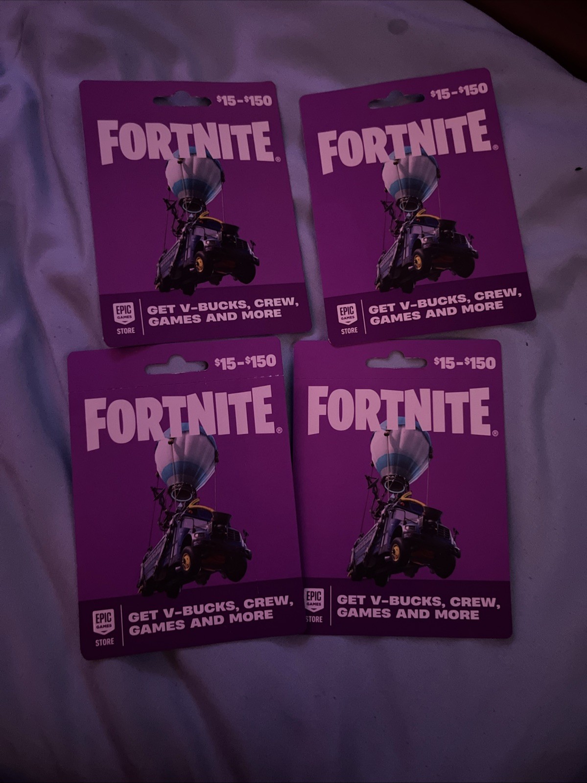 Fortnite Gift Card V-bucks Crew and More United States Free Shipping $85