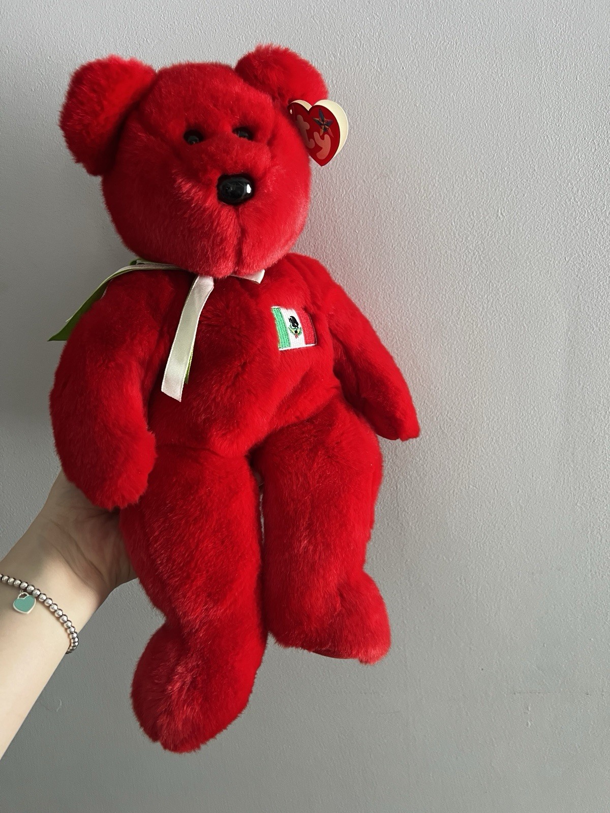 vintage 1999 Ty Beanie Buddy "Osito" Mexican Bear 14 inches