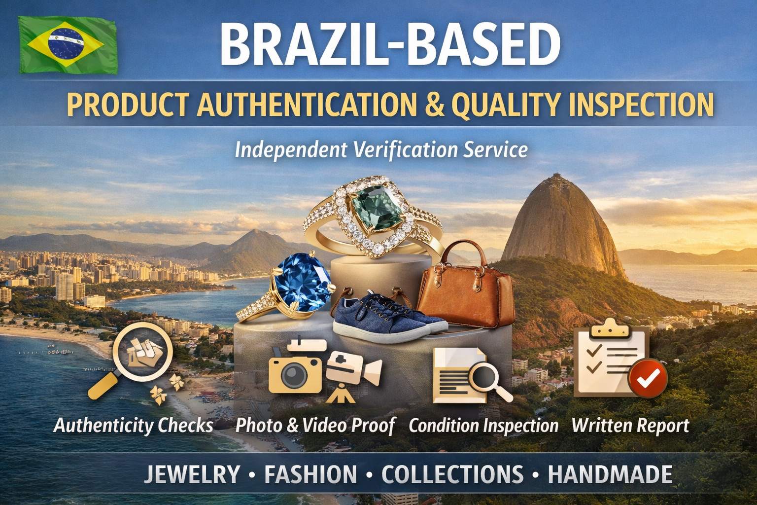 Brazil-Based Product Authentication & Quality Inspection | Independent Verificat