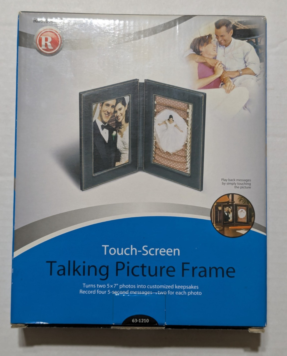 Radio Shack - Touch-Screen - Talking Picture Frame 5"X7" - See Pics