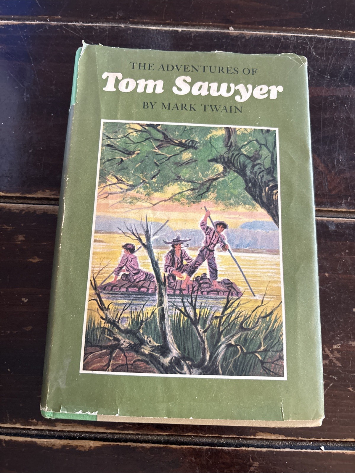"The Adventures of Tom Sawyer" Mark Twain, Book Club Edition 1954
