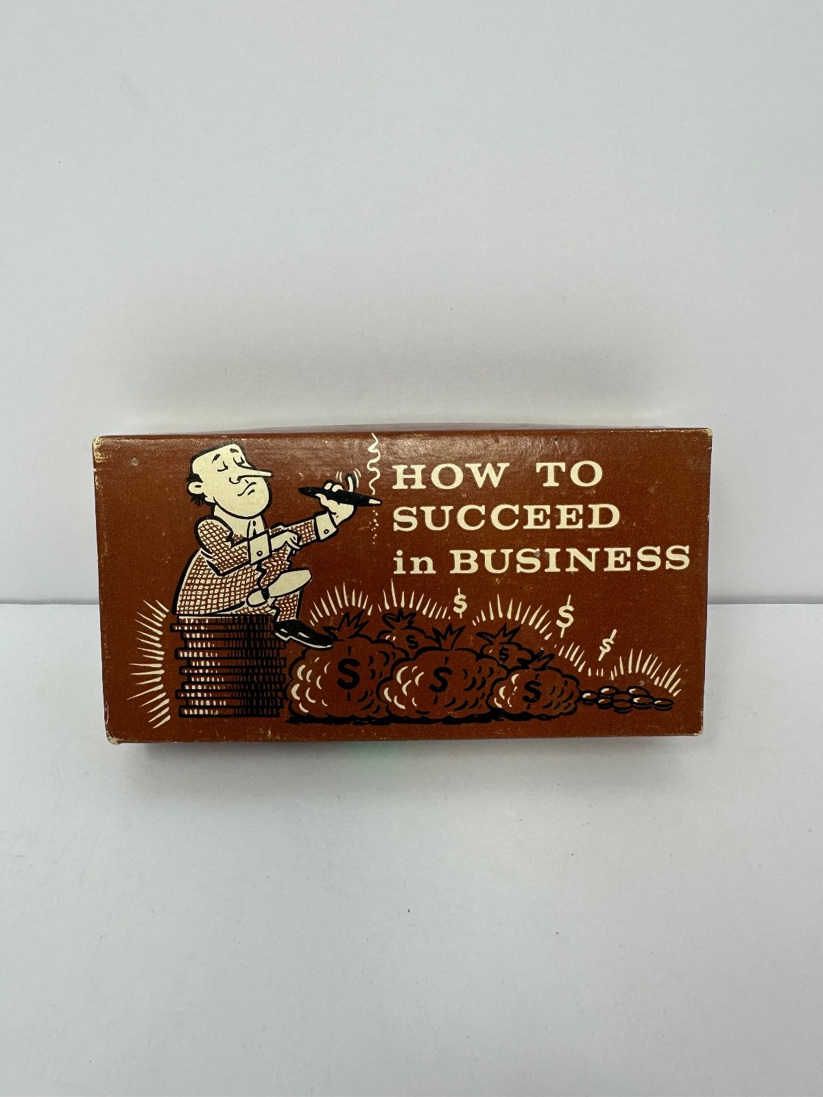 Vintage How to Succeed in Business Franco American Novelty Co 1968 Gag Gift Q6