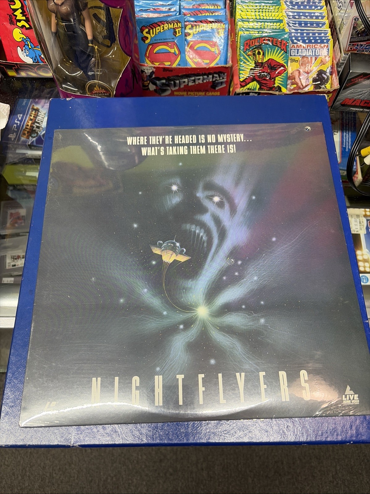 Live Home Video Laserdiscs Nightflyers VG+/EX-sealed-READ
