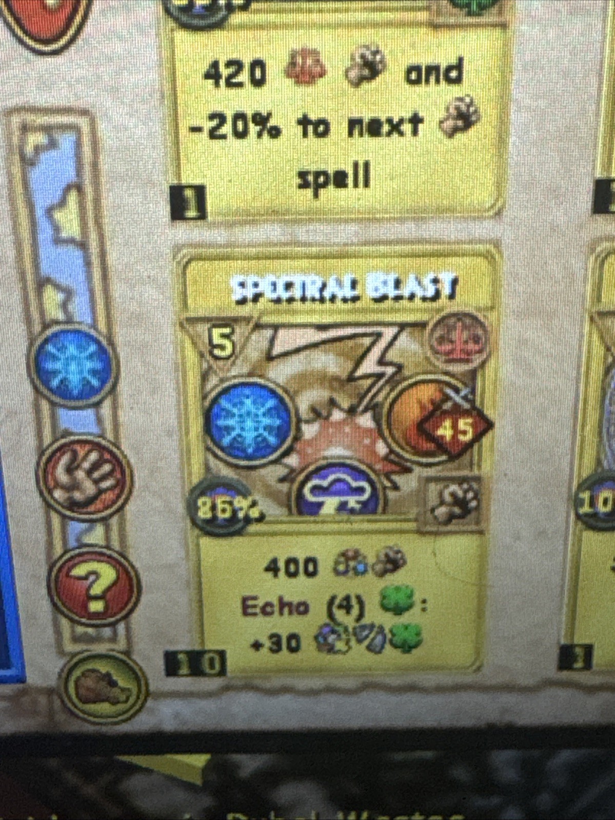 10 Spectral Blast Wizard101 By (selling_goods)