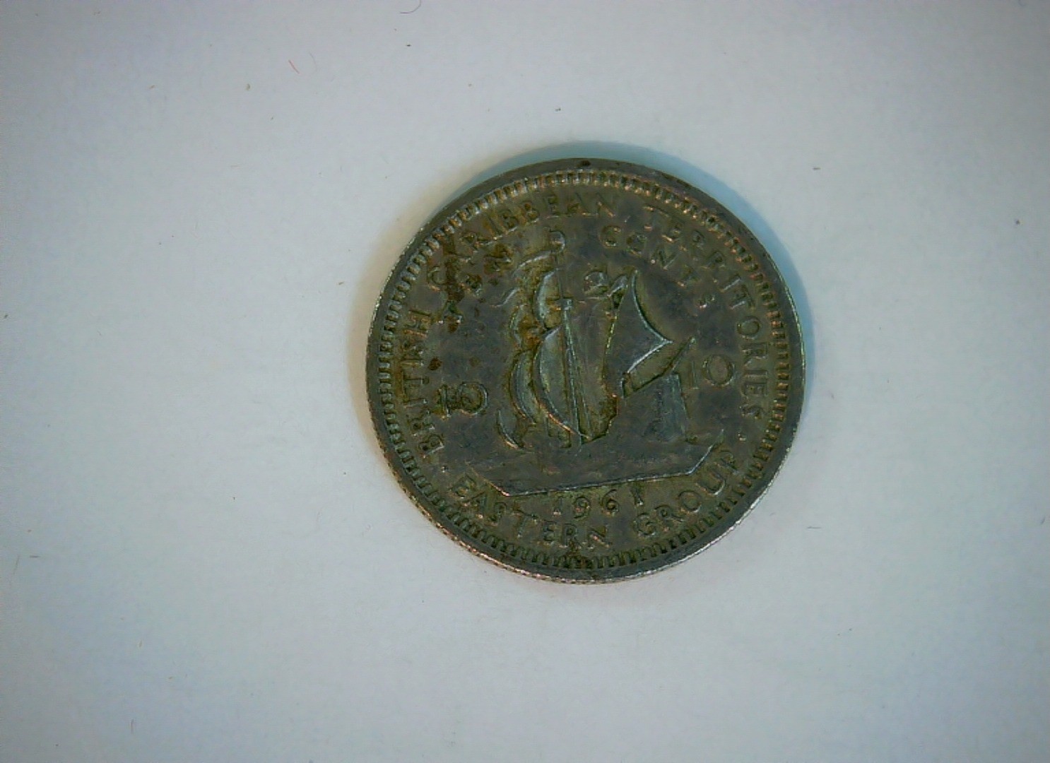 Ceylon 1961 25 Cents Ceylon 25 Cents (Queen Elizabeth II) Coin