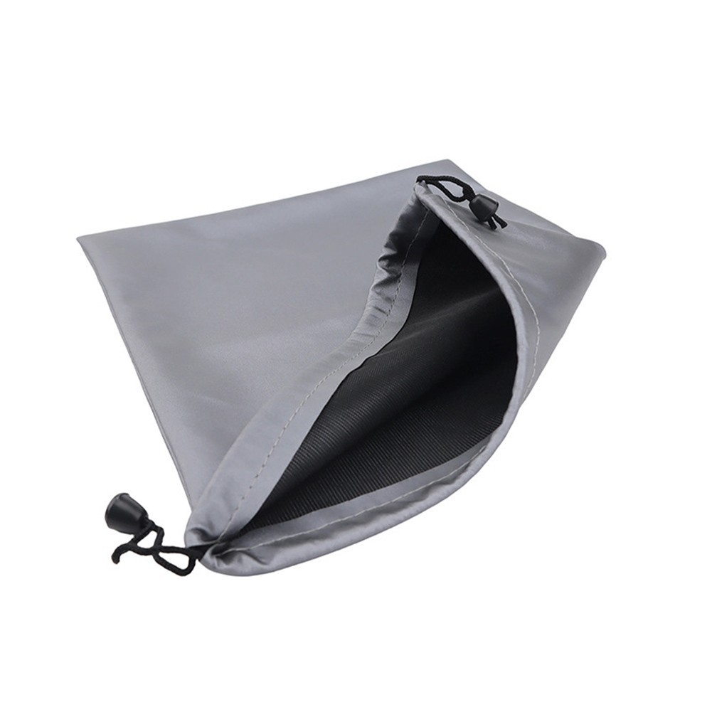 Lightweight 30x25cm Leather Bag for N3 Flight Glasses Dustproof Waterproof