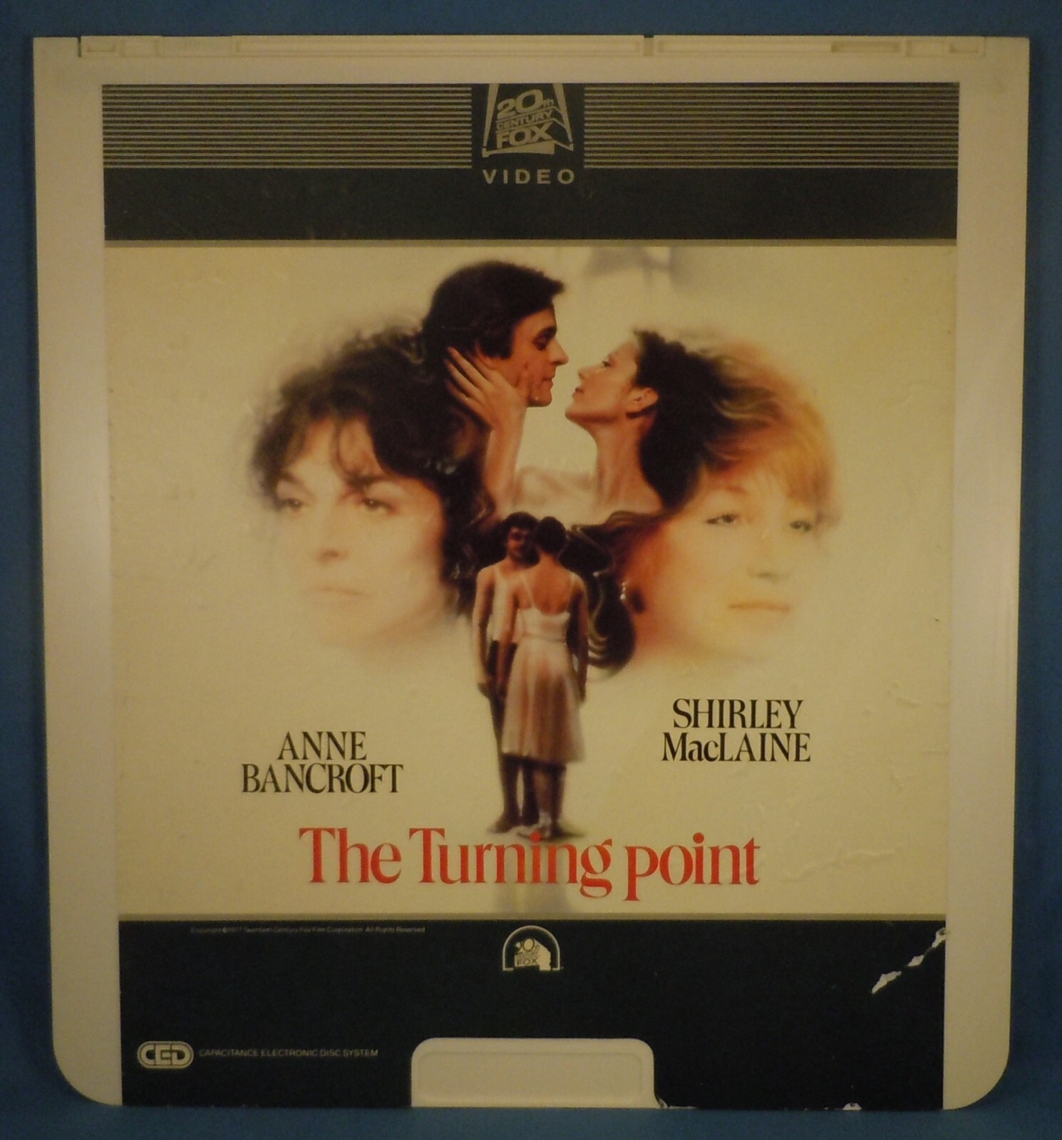 RCA CED VIDEODISC! - THE TURNING POINT with Anne Bancroft & Shirley MacLaine
