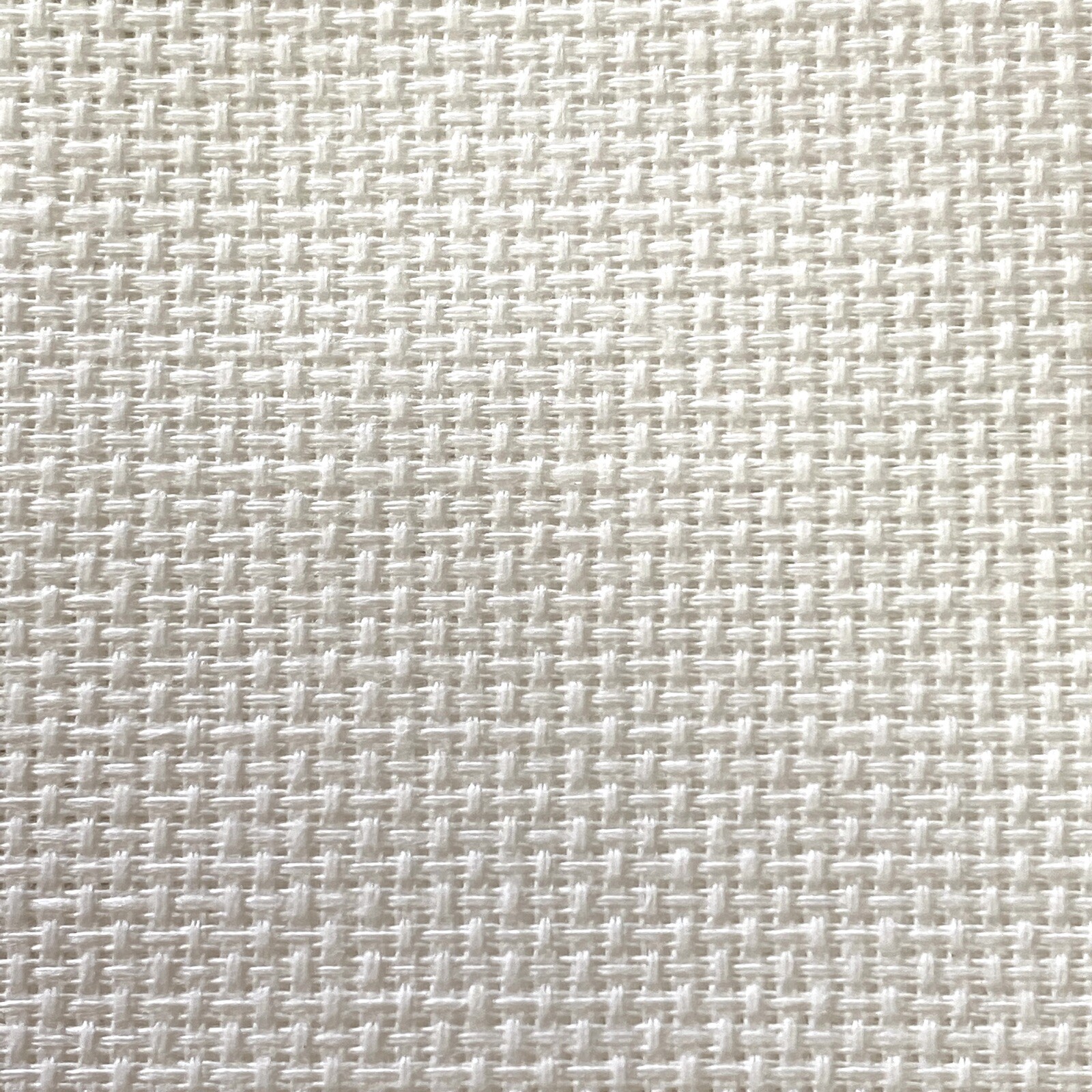 Aida Cloth Fabric 18 Ct White 18 In x 16 In Counted Cross Stitch New