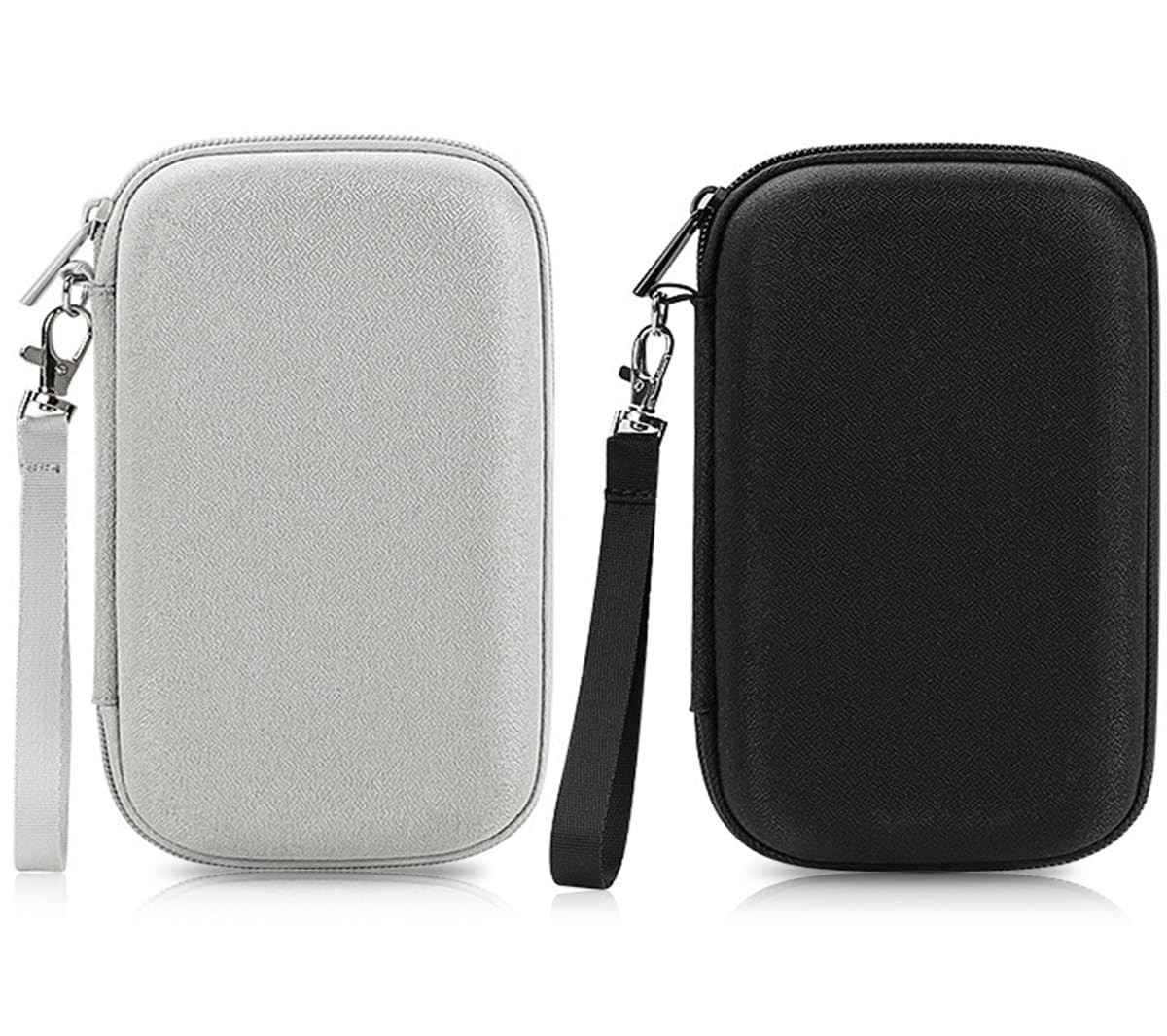 CAAORDKSO 2Pack Hard Drive 7.5'' (L) x 4.3" (W) x 2.3" (H), Black+Gray 