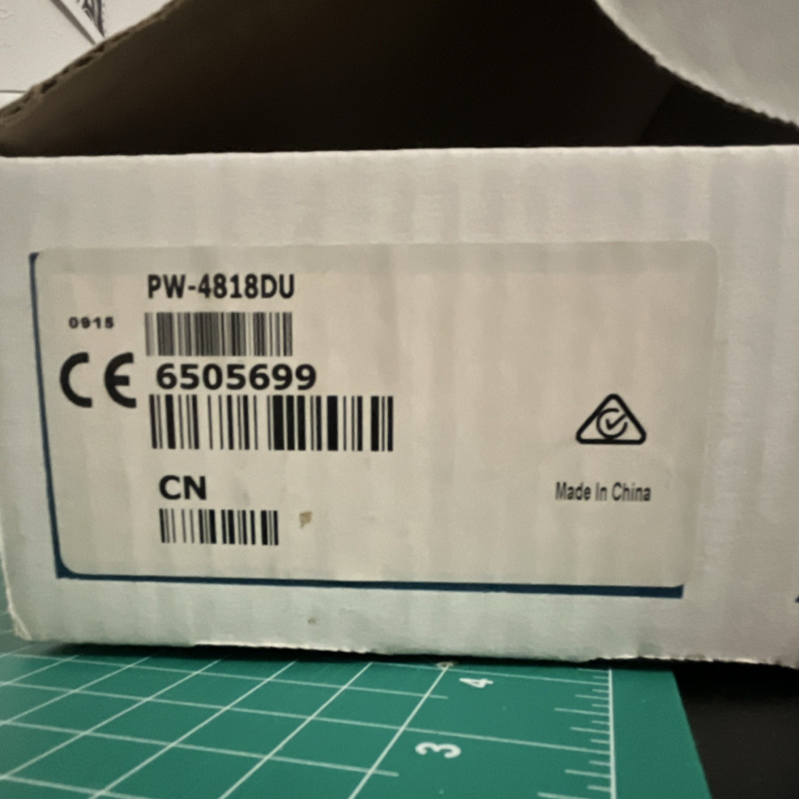 OPENED MINT Crestron PW-4818DU AC/DC Adapter 48V Black Power Supply Adapter 