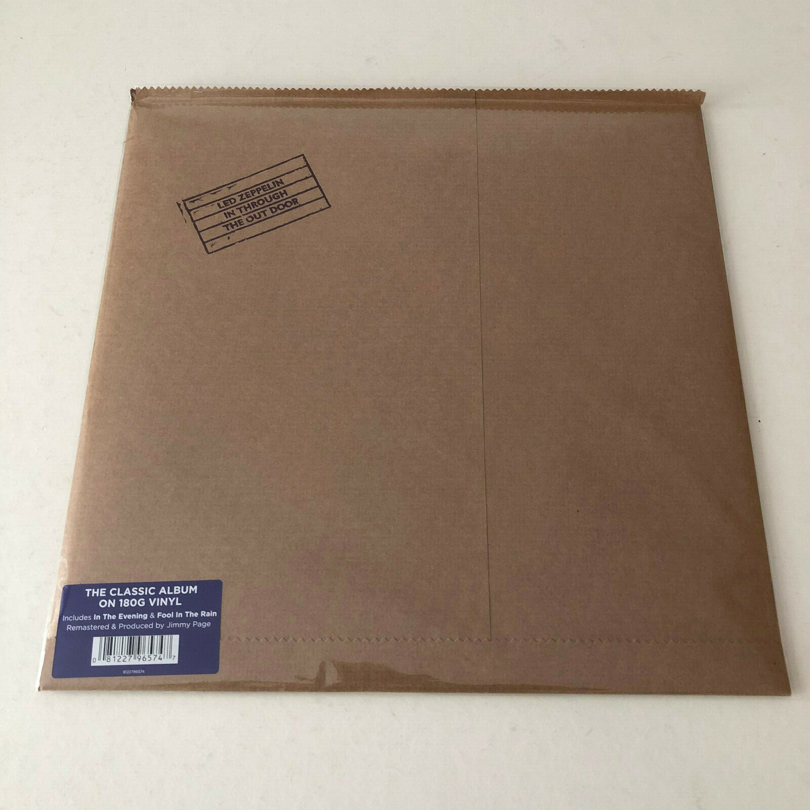 LED Zeppelin : IN Through The Out Door LP,180 G Vinyle,Disponible Immédiatement