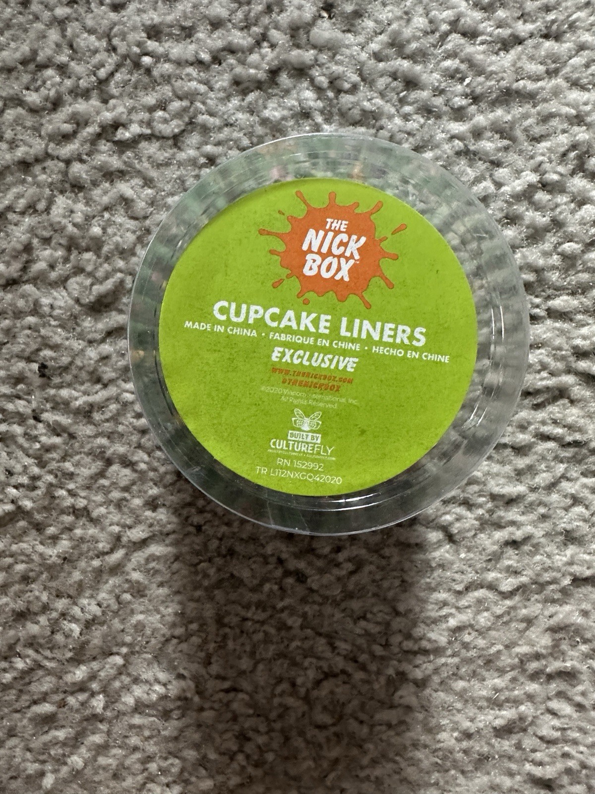 Nickelodeon Cupcake Liners Nick Box Exclusive 2020 CultureFly Rugrats Rocko's