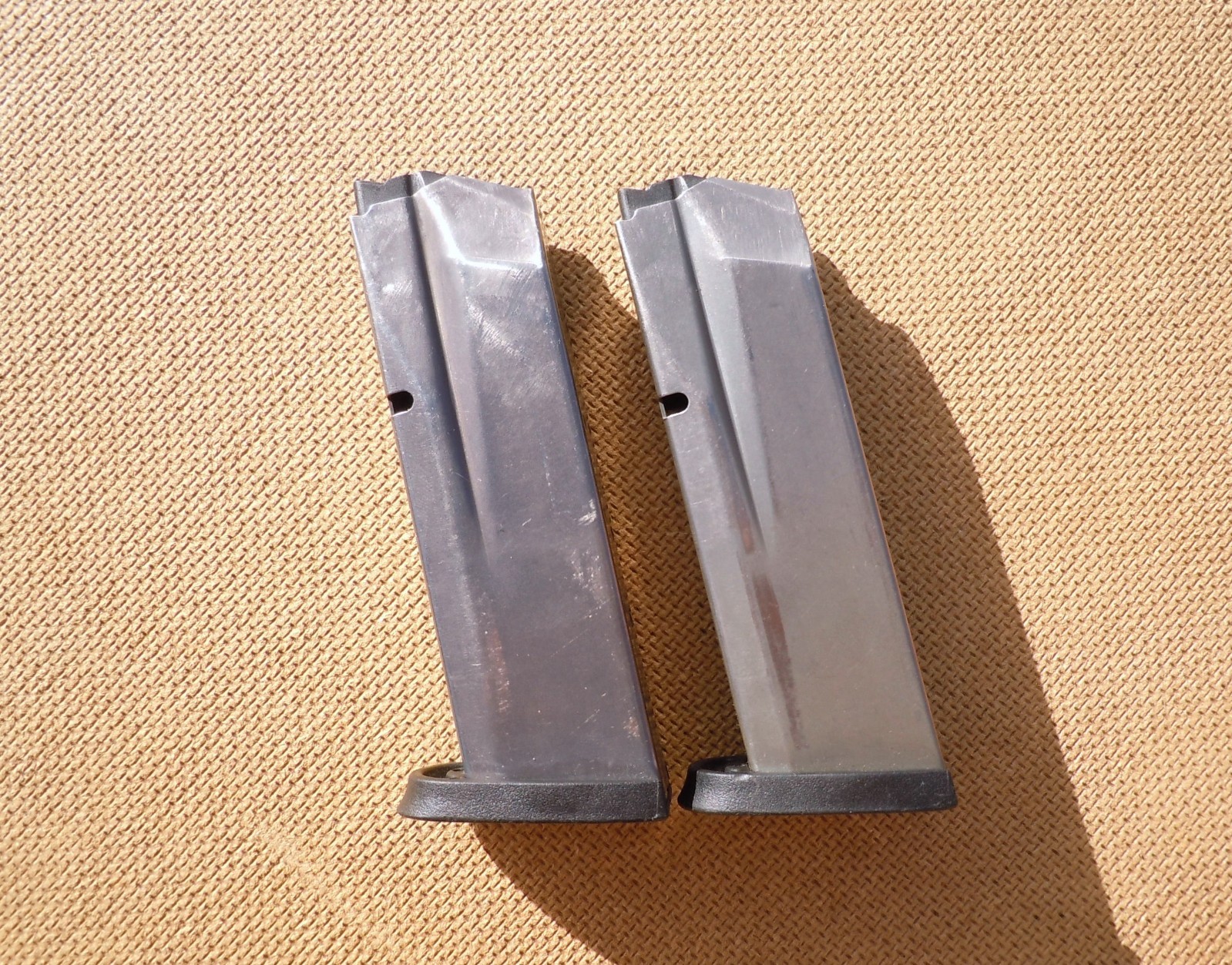 2 Smith & Wesson M&P45 Compact MP45C 8rd .45 Auto Steel Factory Magazines