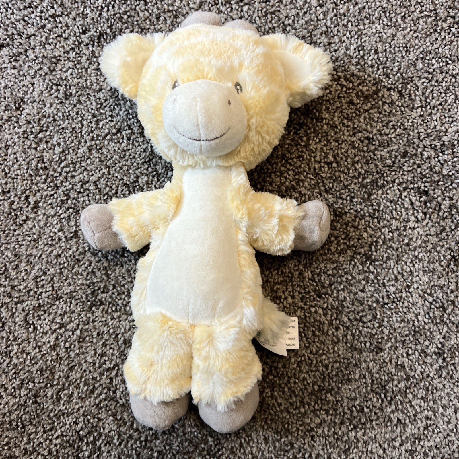 Lil Luvs Giraffe Plush Cream Soft Toy 12" Stuffed Animal Baby Gund #6065329