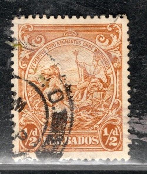 BRITISH BARBADOS STAMPS USED  LOT 62851