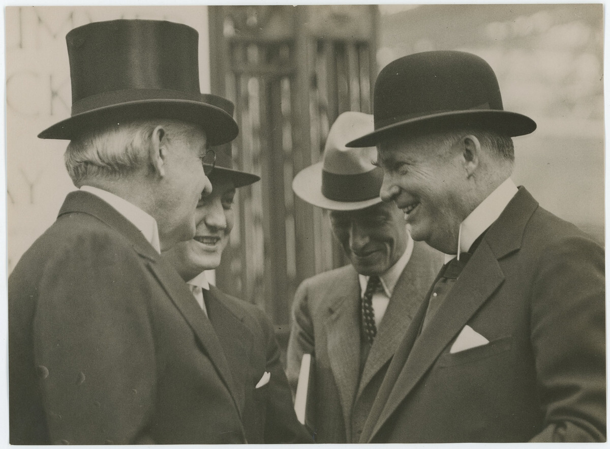 M. Bennett, Prime Minister Of Canada. Politics. 1933.