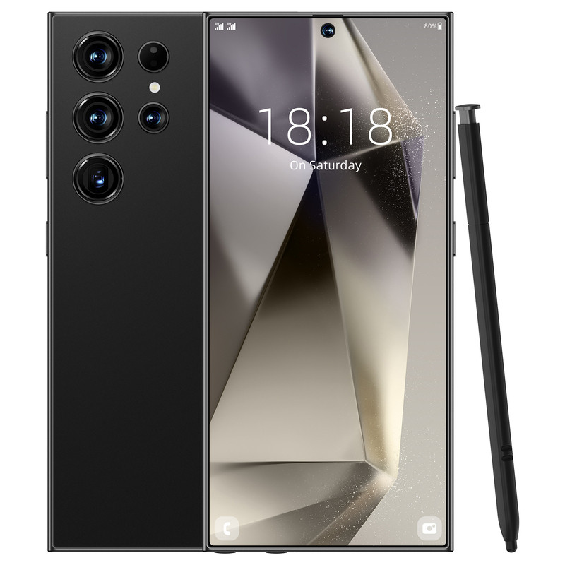 New S24 Ultra 5G Smartphone 7.3" Factory Unlocked Android Cellphones Dual SIM