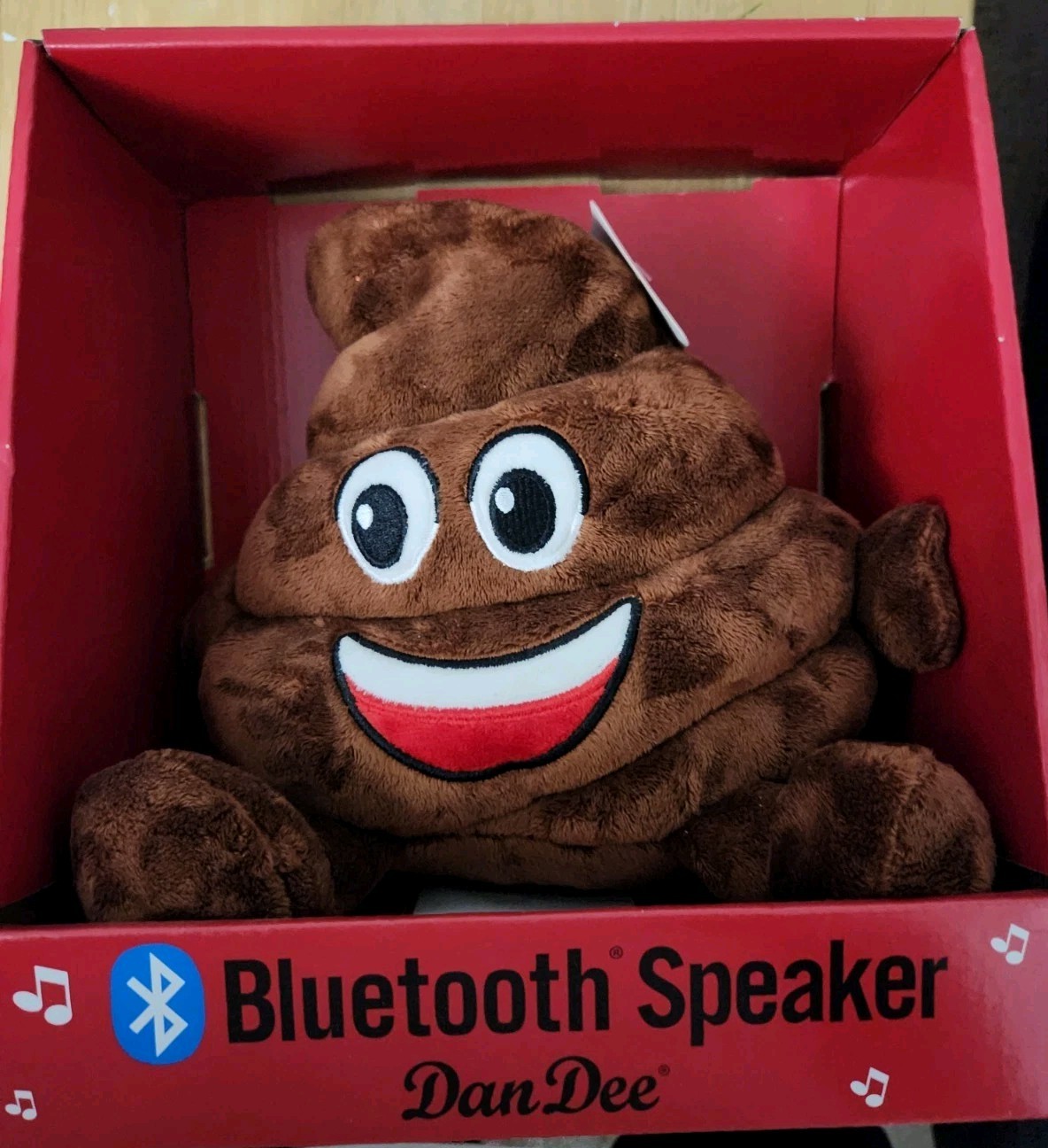 DanDee Poop Emoji Bluetooth Speaker Brand NEW!! RARE